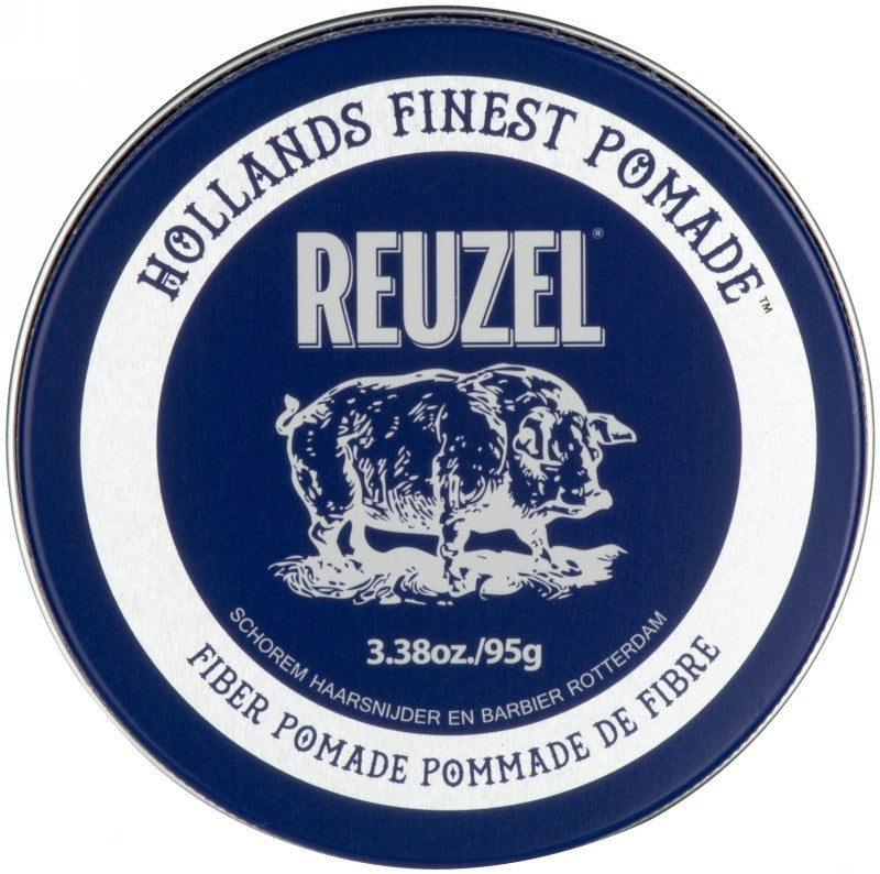 Pomada plaukų formavimui REUZEL Fiber Pomade REU230, stipri fiksacija, mažas blizgesys, 95 g