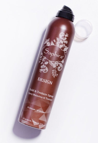 Hair spray Saphira Design Mineral Hold &amp; Texture Hair Spray SAFHTS2, with Dead Sea minerals, 221 ml