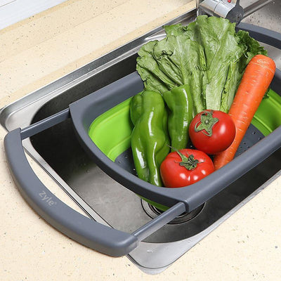 Silikoninis koštuvas su ištraukiamomis rankenomis, ZY987GST