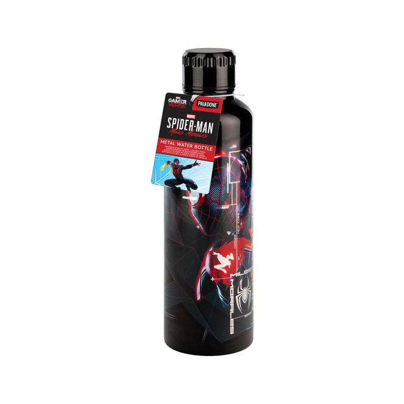 Paladone Miles Morales Metal Water Bottle
