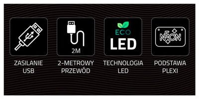 Manta SNL91MT Style Neon Lights RAKETA