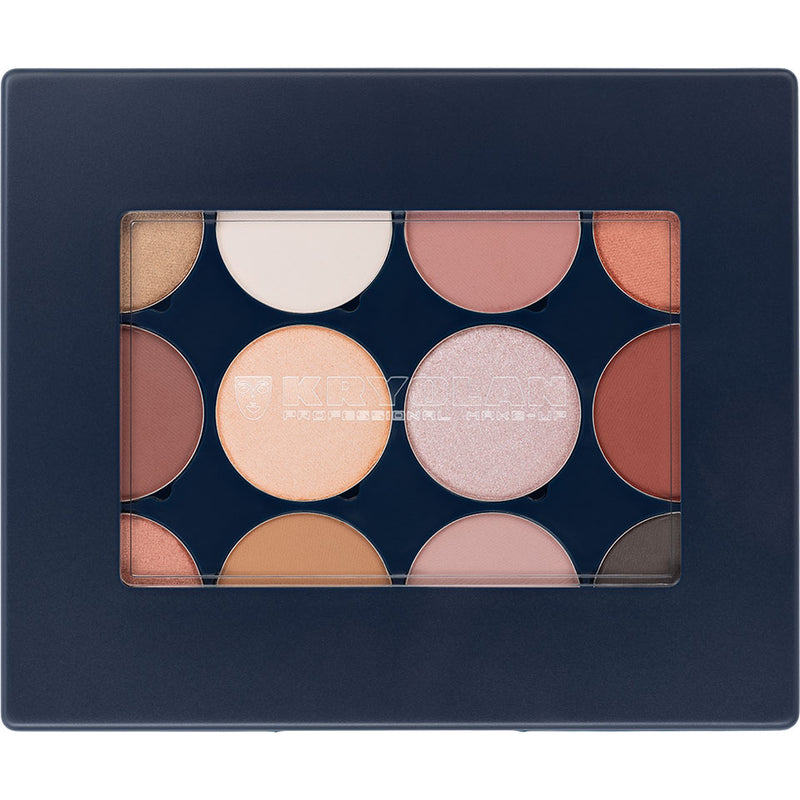 Kryolan Velvet Vision Akių šešėlių paletė - Velvet Vision Eye Shadow Palette - Velvet 1