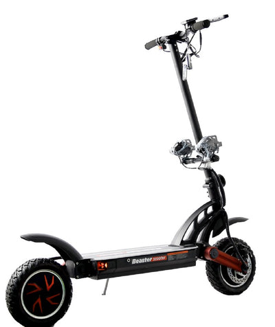 Elektrinis paspirtukas Beaster Scooter BS53ST, 1600 W, 48 V, 20,8 Ah, diskiniai stabdžiai, skirtas bekelei