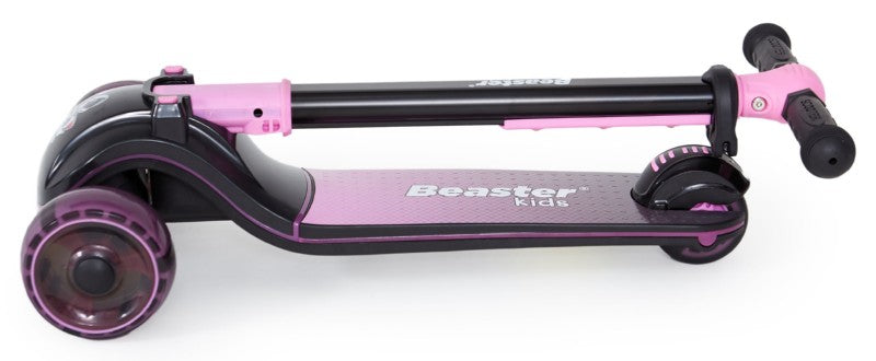 Vaikiškas paspirtukas  Beaster Kids BS605, rožinis, vaikams nuo 3 metų