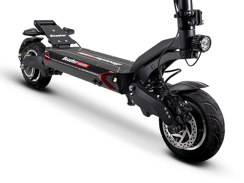 Elektrinis paspirtukas Beaster Scooter BS77, 2400 W, 60 V, 23,4 Ah, hidrauliniai stabdžiai, skirtas bekelei