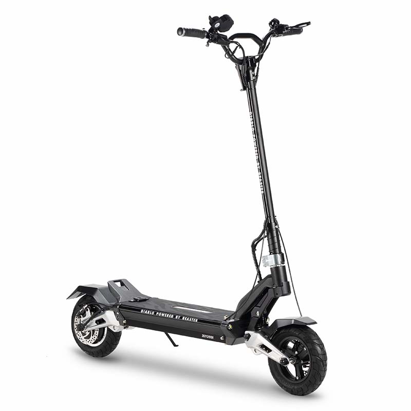 Elektrinis paspirtukas Beaster Scooter Diablo, 1000 W, 60 V, 20.8 Ah, skirtas bekelei