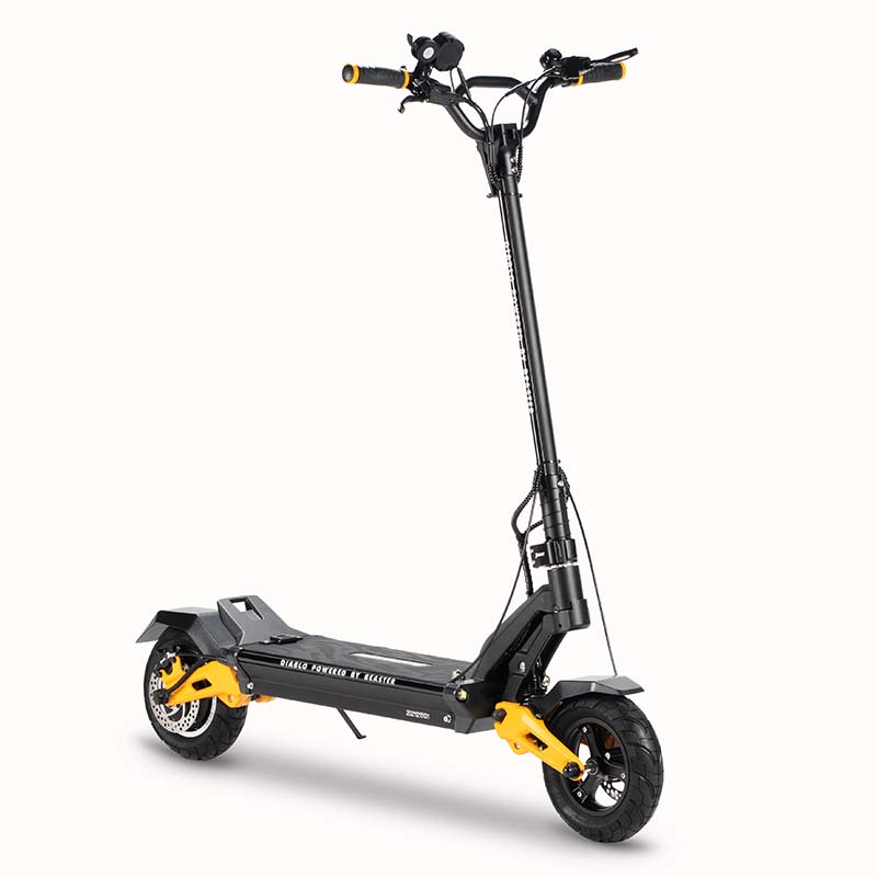 Elektrinis paspirtukas Beaster Scooter Diablo, 1000 W, 60 V, 20.8 Ah, skirtas bekelei