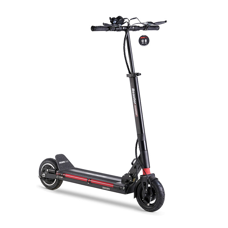 Elektrinis paspirtukas Beaster Scooter Escape Pro, 600 W, 48V, 15,6 Ah, skirtas bekelei
