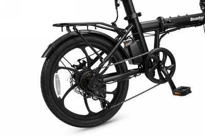 Elektrinis dviratis Beaster BSHERO1B, 250 W, 36 V, 10,5 Ah, sulankstomas
