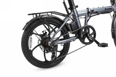 Elektrinis dviratis Beaster BSHERO1S, 250 W, 36 V, 10,5 Ah LG Lithium baterija, sulankstomas