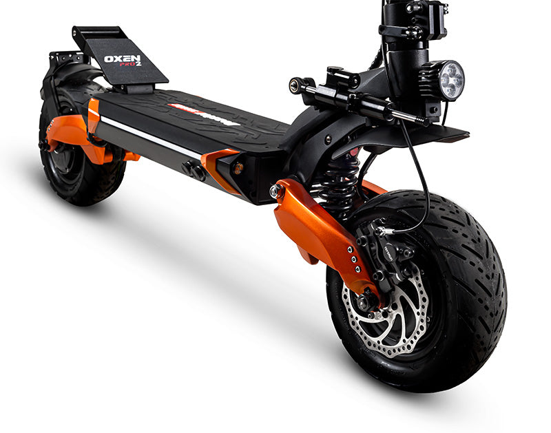 Elektrinis paspirtukas Beaster Scooter OXEN PRO2, 2x1500 W, 60 V, 28,8 Ah LG, plentinės padangos, skirtas bekelei