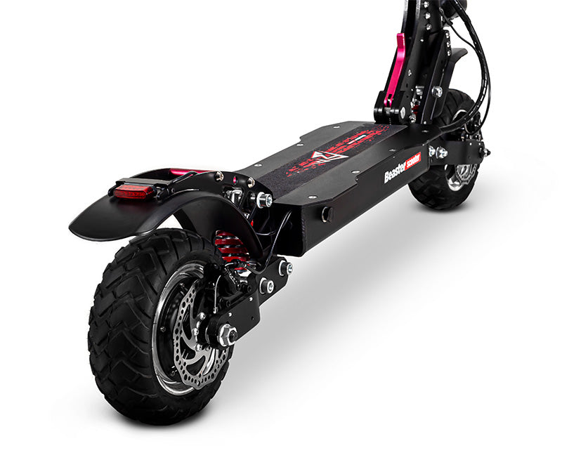 Elektrinis paspirtukas Beaster Scooter BS15PRO, 1200 W, 48 V, 18 Ah, naujos kartos amortizatoriai, skirtas bekelei