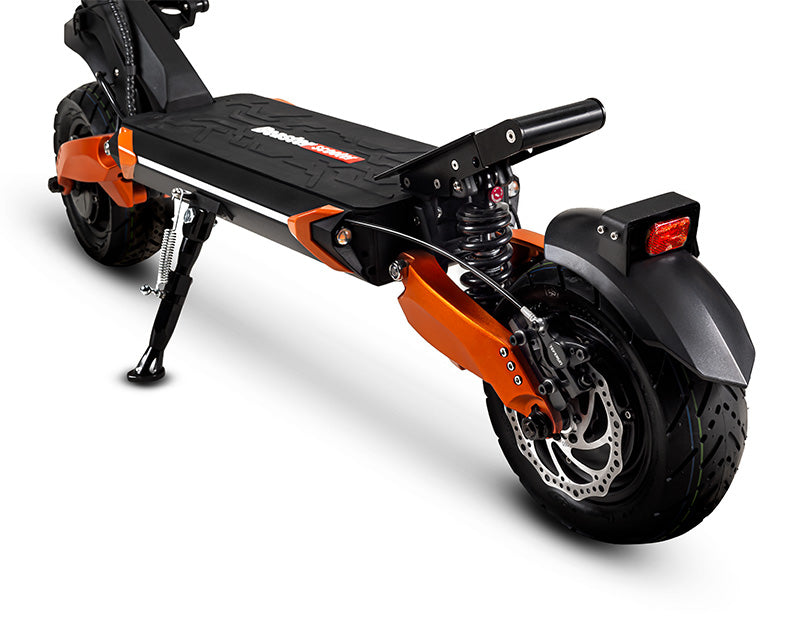 Elektrinis paspirtukas Beaster Scooter OXEN PRO2, 2x1500 W, 60 V, 28,8 Ah LG, plentinės padangos, skirtas bekelei