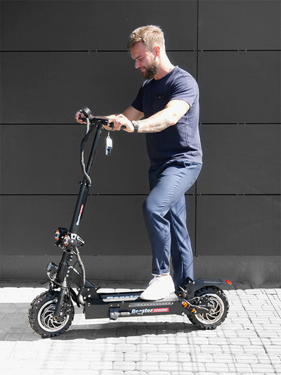 Elektrinis paspirtukas Beaster Scooter BS48, 3200 W, 60 V 26 Ah, hidrauliniai stabdžiai, skirtas bekelei