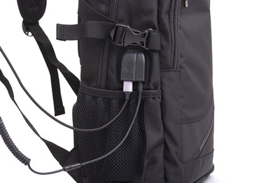 Kelioninė kuprinė Beaster su integruota USB jungtimi ir vieta ausinėms prijungti, BS616BP