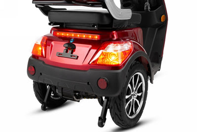 Elektrinis triratis motoroleris, BS998DS, raudonas