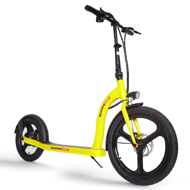 Elektrinis paspirtukas Beaster Scooter VOYAGER, 350 W, 36 V, 10 Ah, geltonas