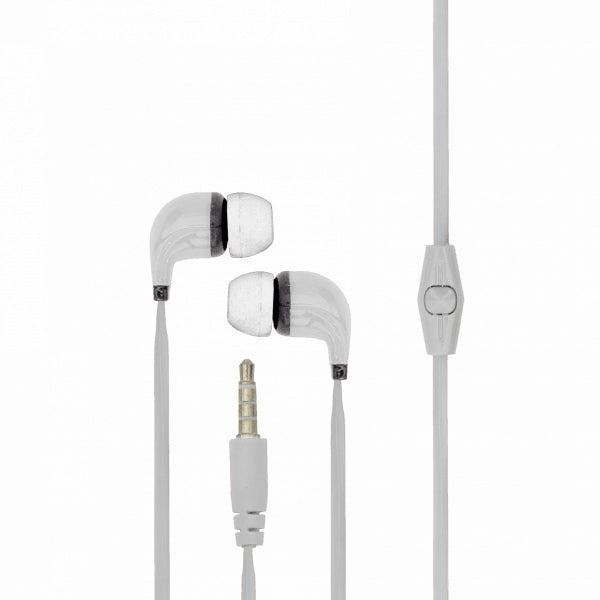 Sbox Stereo Earphones With Microphone EP-038 White