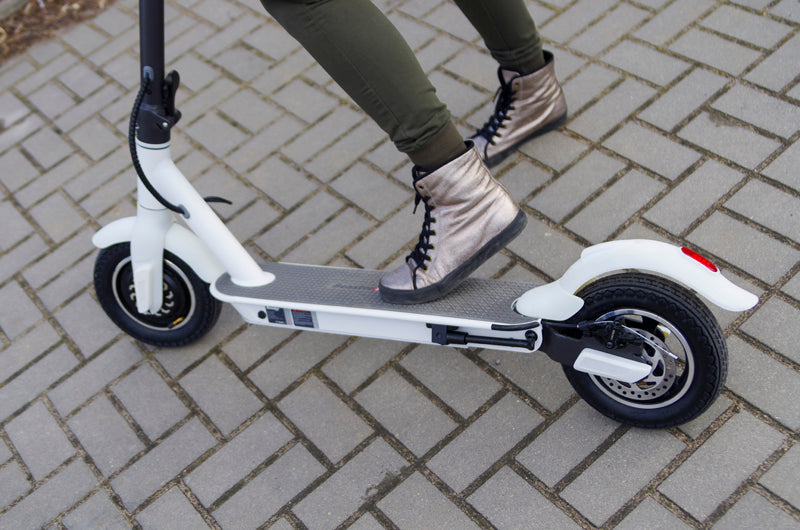 Elektrinis paspirtukas Beaster Scooter BS05W 350 W, 36 V, 8 Ah, baltas