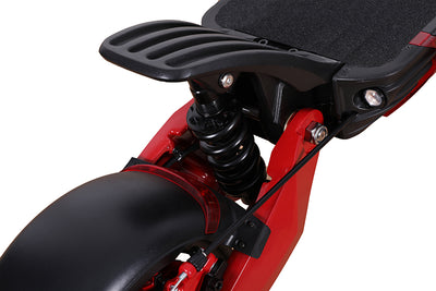 El. Paspirtukas Beaster Scooter BS61ST, 2 x 1000 W, 52 V, 18,2 Ah, diskiniai stabdžiai, skirtas bekelei