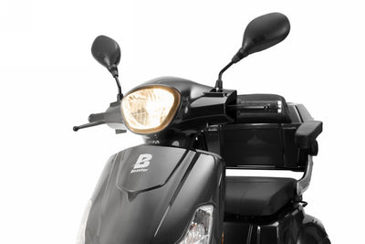 Elektrinis triratis motoroleris, BS997DS, juodas