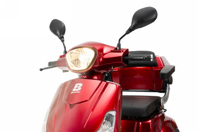 Elektrinis triratis motoroleris, BS998DS, raudonas