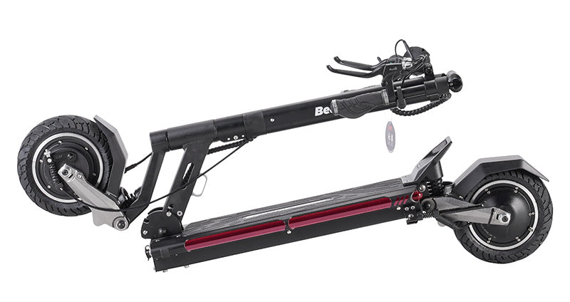 Elektrinis paspirtukas Beaster Scooter Epic, 48V 2*600W, 48V 19.2AH, skirtas bekelei