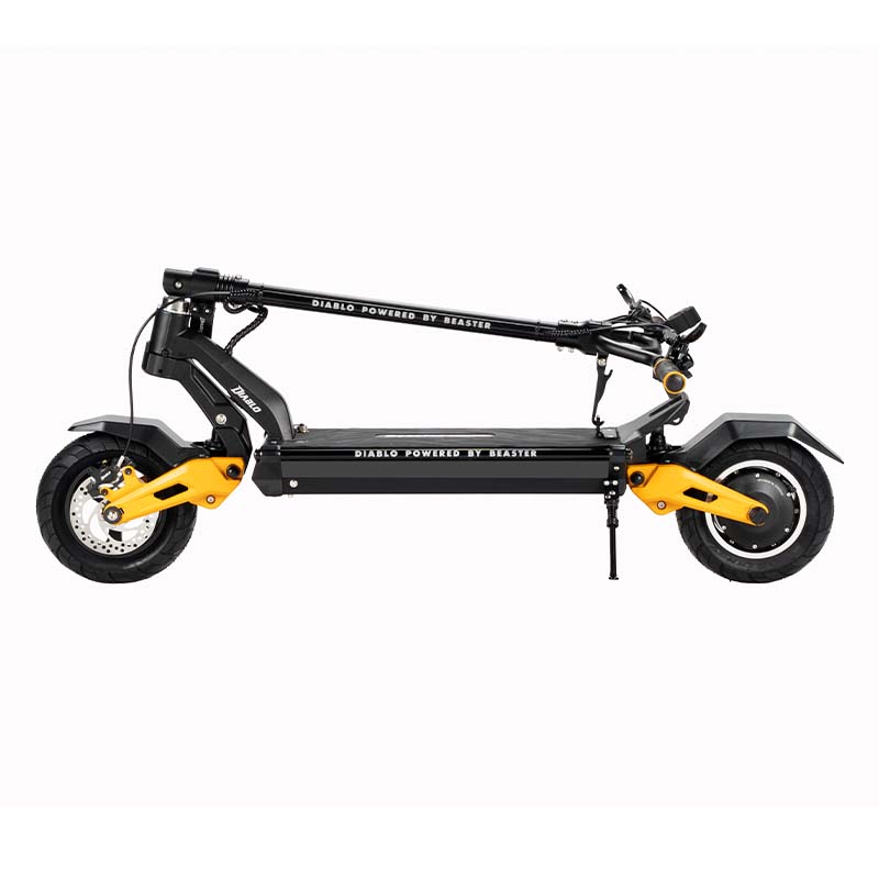Elektrinis paspirtukas Beaster Scooter Diablo, 1000 W, 60 V, 20.8 Ah, skirtas bekelei