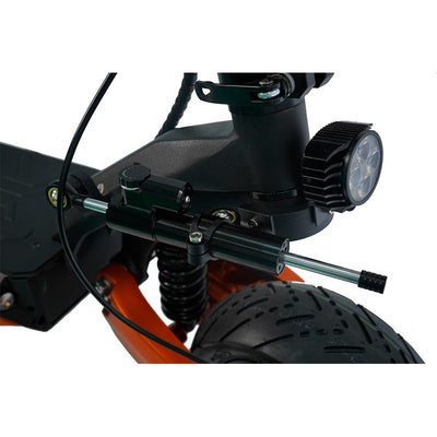 Elektrinis paspirtukas Beaster Scooter OXEN PRO2, 2x1500 W, 60 V, 28,8 Ah LG, plentinės padangos, skirtas bekelei