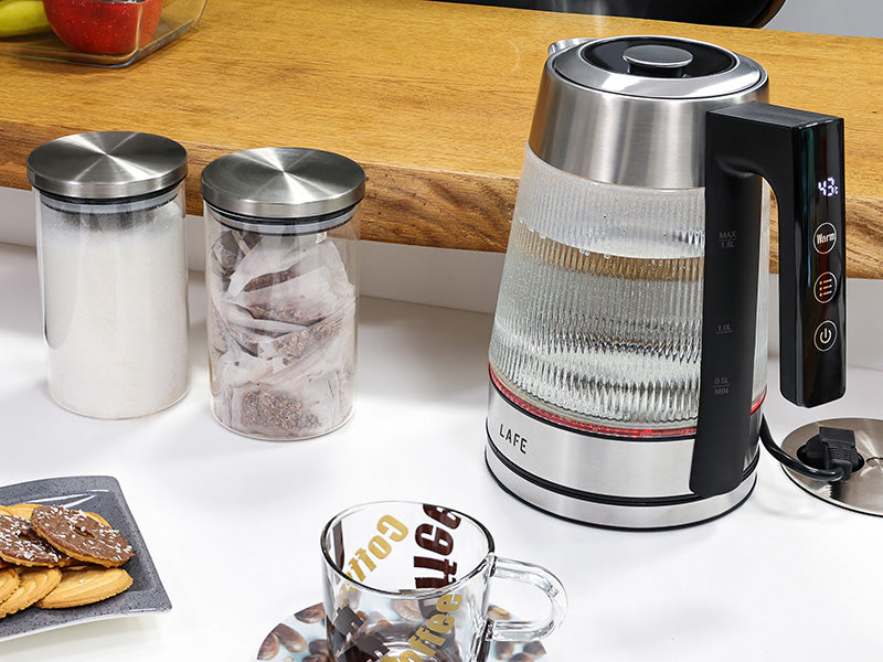 Lafe 45187 Kettle Crystal Glass with heat control