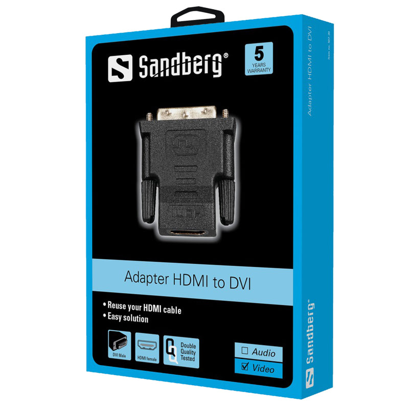 Переходник Sandberg 507-39 DVI-M — HDMI-F
