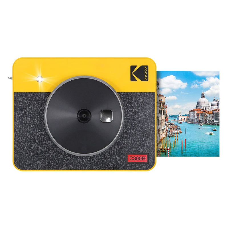 Kodak Mini Shot 3 Square Retro Мгновенная камера и принтер, желтый