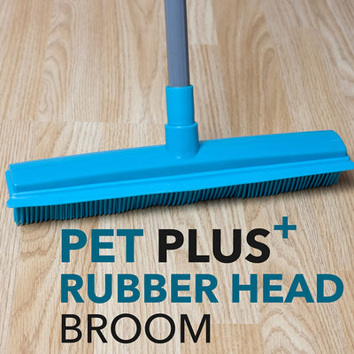 Beldray LA024350TQFEU7 Pet Plus+ Rubber Head Broom