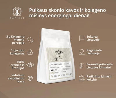 Sapiens Coffee with collagen 