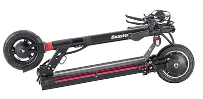 Elektrinis paspirtukas Beaster Scooter Escape Pro, 600 W, 48V, 15,6 Ah, skirtas bekelei
