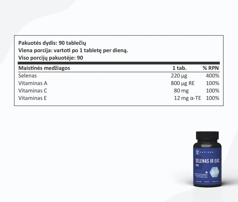 Sapiens Selenium and EAC PRO 