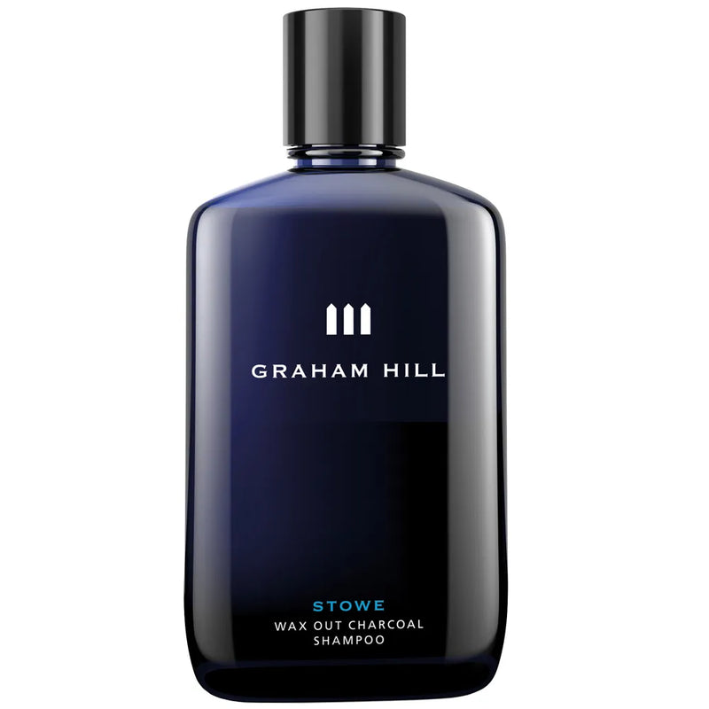Graham Hill STOWE Wax Out Charchoal Shampoo Giliai valantis šampūnas 250 ml