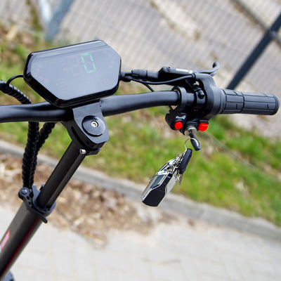 Elektrinis paspirtukas Beaster Scooter BS10, 2000 W, 60 V 26 Ah, hidrauliniai stabdžiai, skirtas bekelei