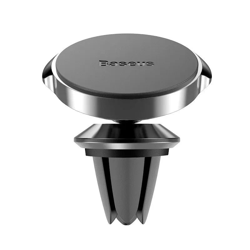Baseus Small Ears magnetic car holder for ventilation grid - black, Magnetyczny uchwyt samochodowy do kratki wentylacyjnej Small Ears Baseus - czarny