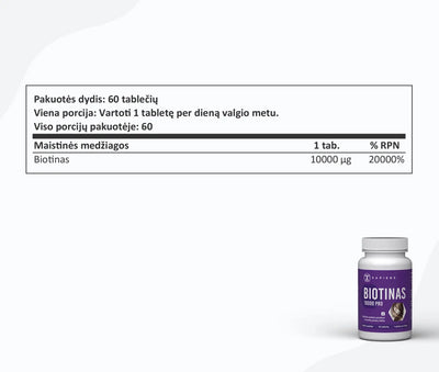 Sapiens Biotin 10000 PRO 