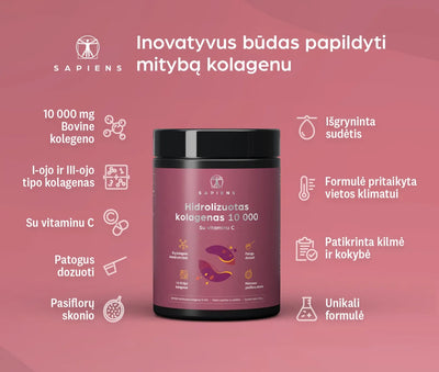 Sapiens Pure Collagen (with Vit. C)