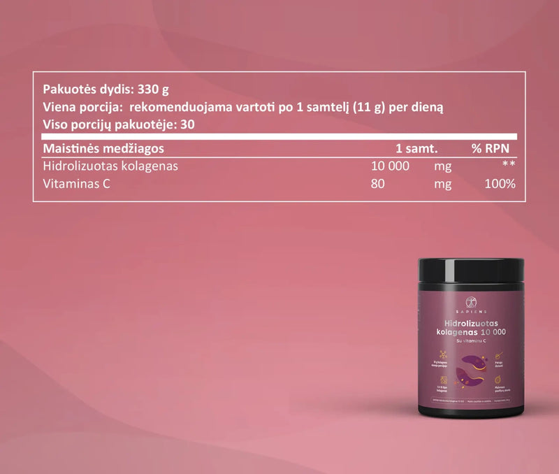 Sapiens Pure Collagen (with Vit. C)