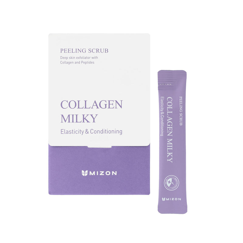 Mizon Collagen Milky Peeling Scrub Veido šveitiklis 40 vnt