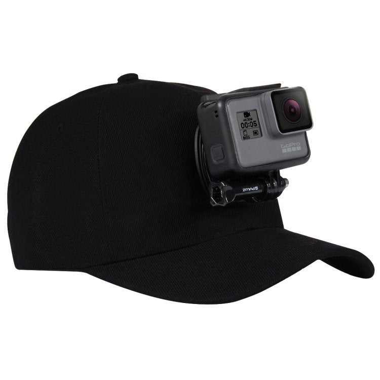 Hat Puluz with mount for sport camera, Czapka Puluz z mocowaniem na kamerę sportową