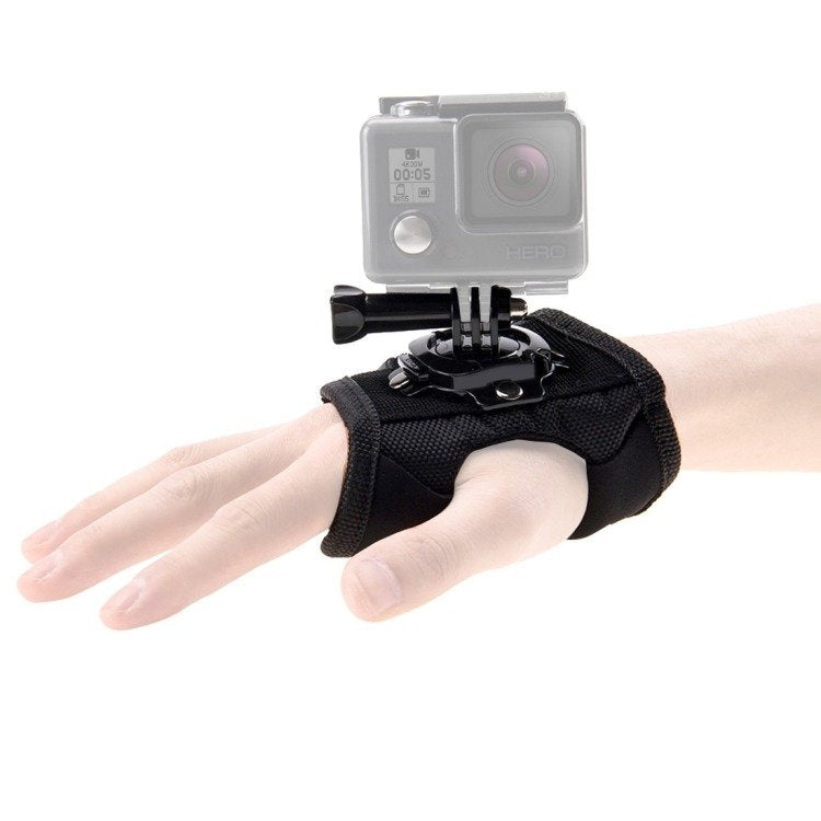Puluz wristband with sports camera attachment, Opaska na nadgarstek Puluz z mocowaniem kamery sportowej