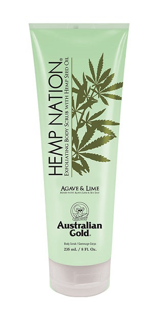 Australian Gold Hemp Nation Agave &amp; Lime Body Scrub Body scrub 237 ml 