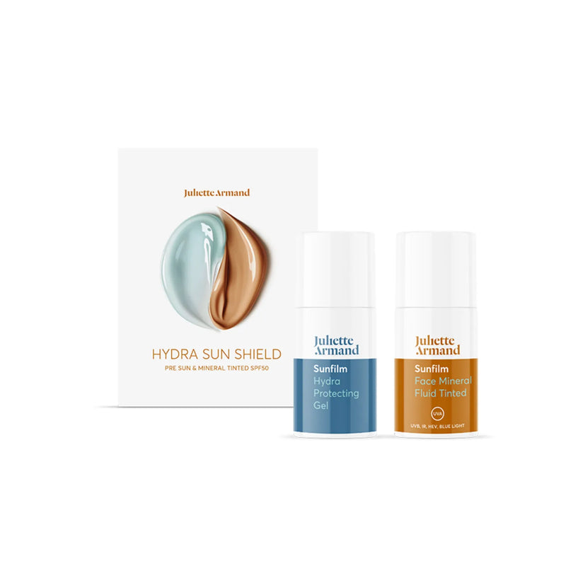 Juliette Armand Hydra Sun Shield: Pre Sun & Mineral Tinted SPF30