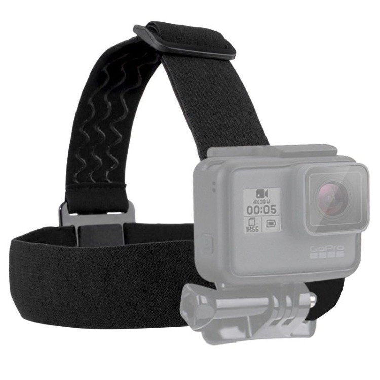 Puluz headband with sports camera mount, Opaska na głowę Puluz z mocowaniem na kamerę sportową