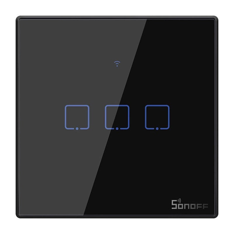 Smart Switch WiFi + RF 433 Sonoff T3 EU TX (3-channels), Dotykowy włącznik światła WiFi + RF 433 Sonoff T3 EU TX (3-kanałowy)