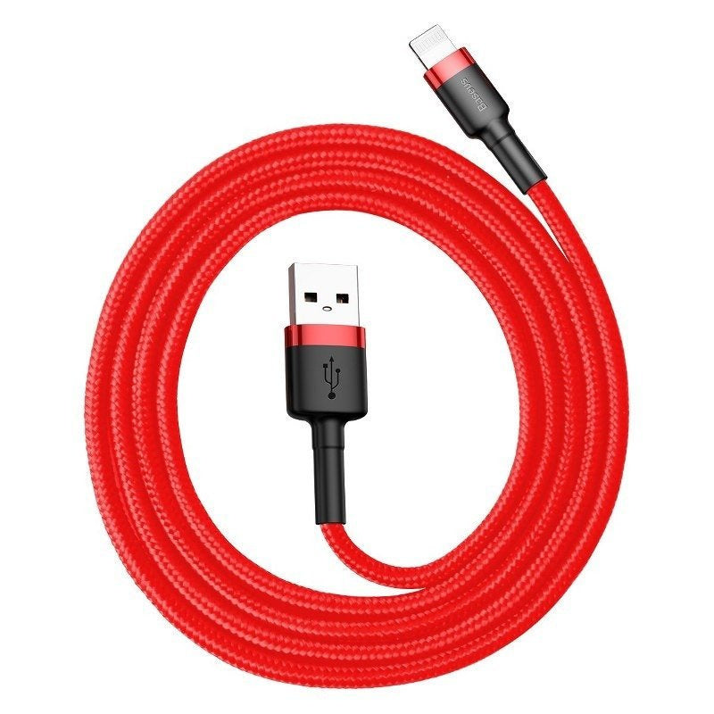 Baseus Cafule Cable USB Lightning 2A 3m (Red), Kabel Lightning USB Baseus Cafule 2A 3m (czerwony)